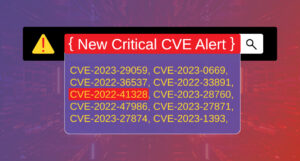 CVE Risk Alert Firecompass banner