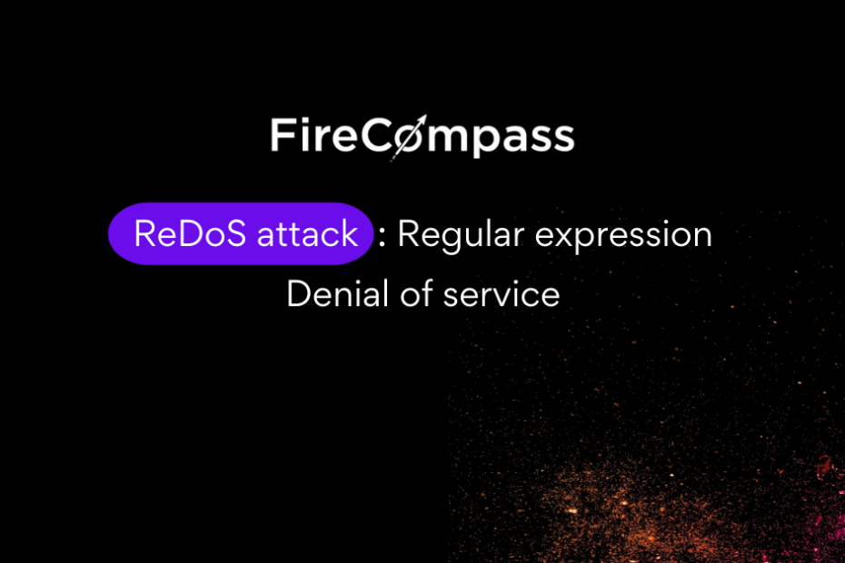 Regular Expression Denial of Service (ReDoS) Attack