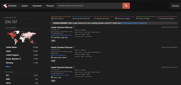 Critical Ivanti Vulnerability CVE-2025-22457: