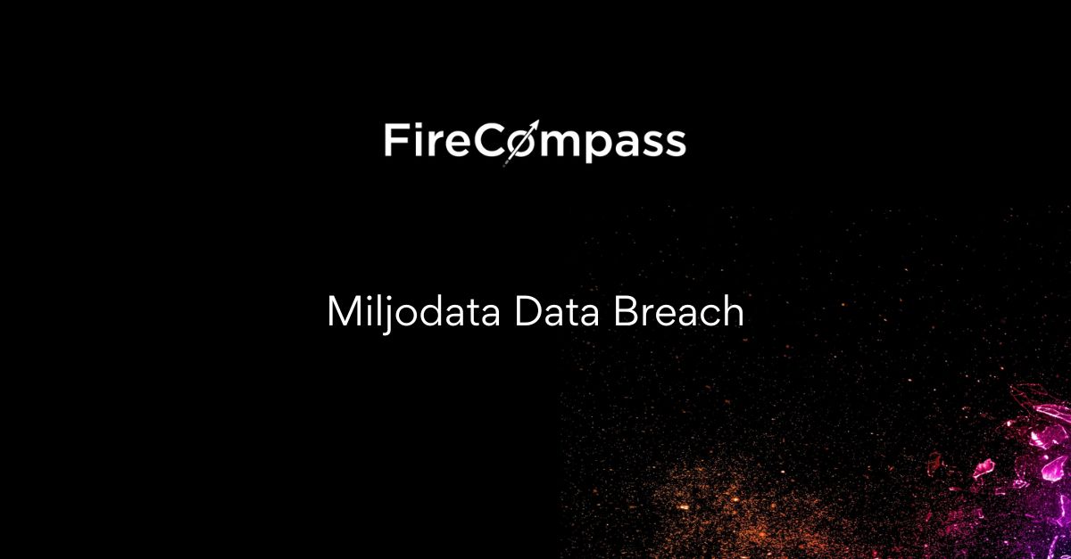 Miljödata Data Breach