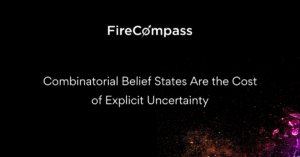 Combinatorial Belief States Are the Cost of Explicit Uncertainty