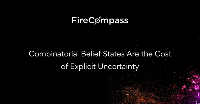 Combinatorial Belief States Are the Cost of Explicit Uncertainty