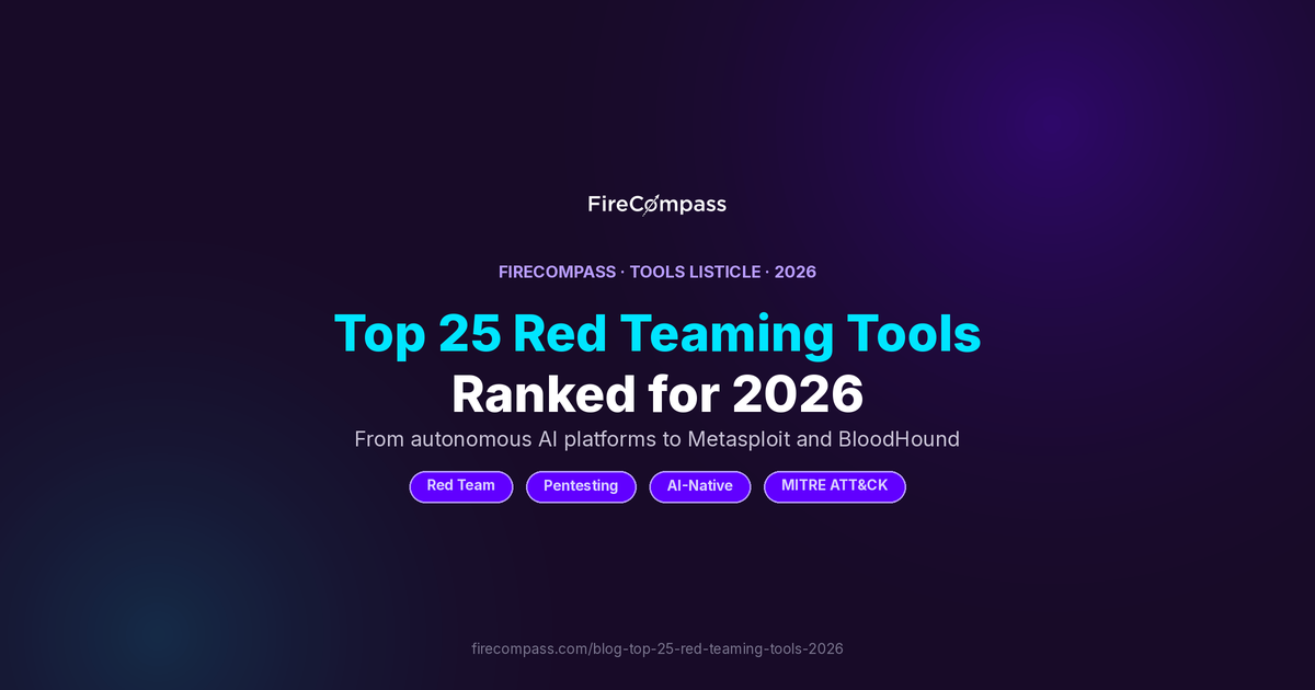 The Top 25 Red Teaming Tools in 2026 (Updated List)