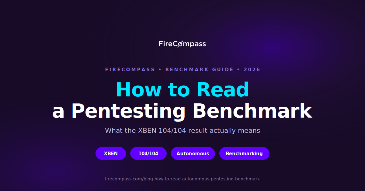 How to read an autonomous Pentesting benchmark: XBEN Explained