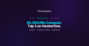FireCompass AI Pentest Agent Reaches HackerOne Top 3 Leaderboard Cover