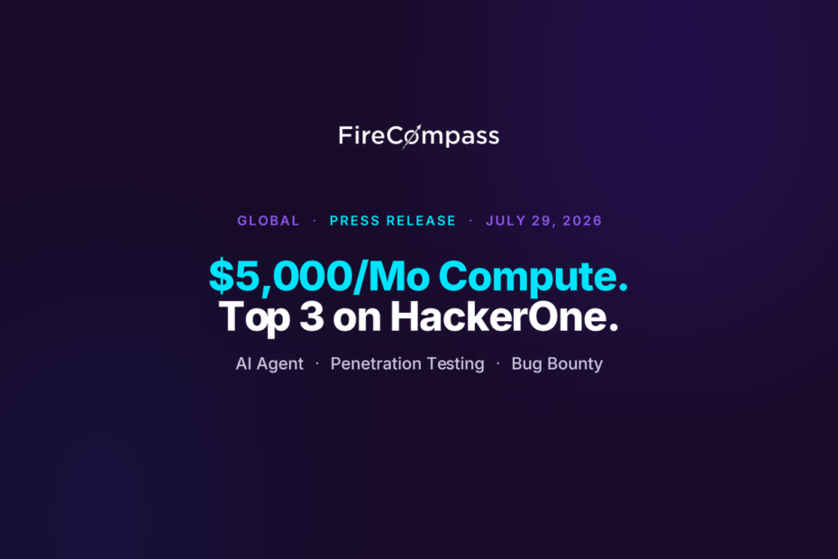 FireCompass AI Pentest Agent Reaches HackerOne Top 3 Leaderboard Cover