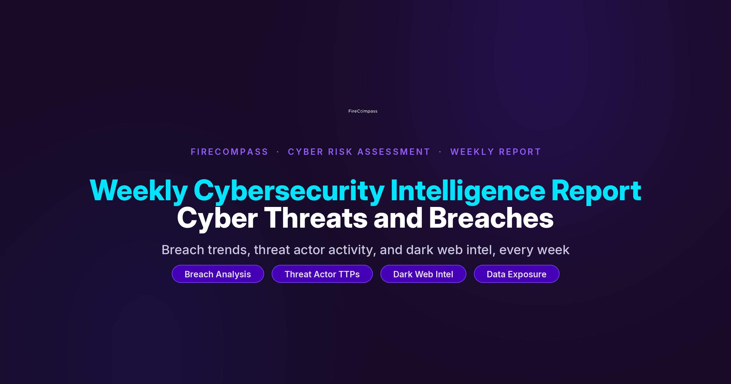 Weekly Cybersecurity Intelligence Report: Cyber Threats and Breaches 21 Sep to 27 Sep 2026