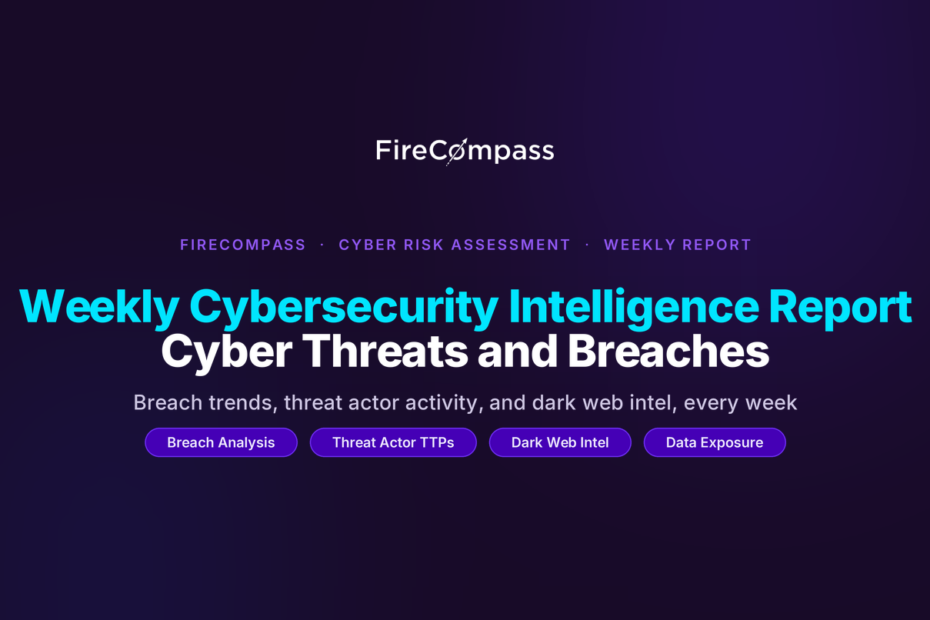 Weekly Cybersecurity Intelligence Report Cover 21 Sep to 27 Sep 2026