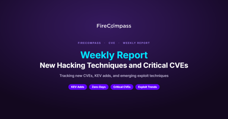 Critical CVEs and New Hacking Techniques Weekly Report Cover (05 Oct to 11 Oct 2026)
