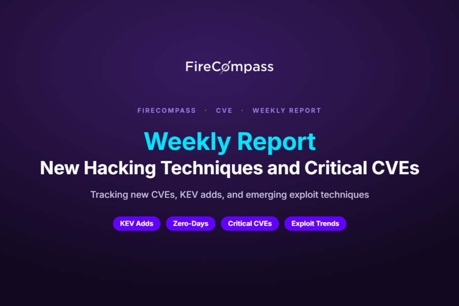 Critical CVEs and New Hacking Techniques Weekly Report Cover (05 Oct to 11 Oct 2026)